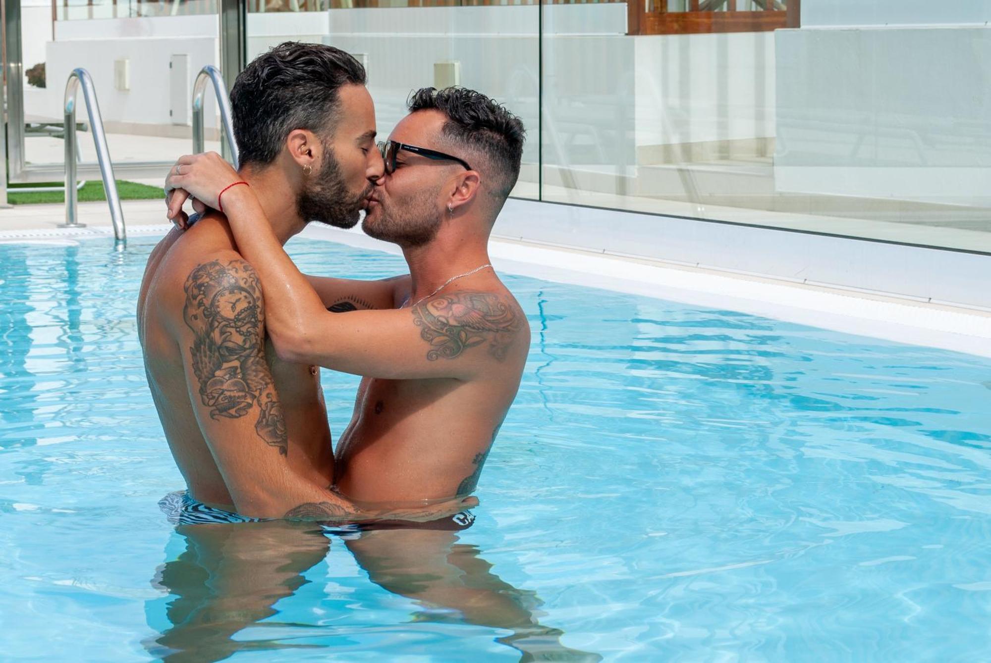 Апарт отель Mar Bianco - Gay Men Only Маспаломас Экстерьер фото